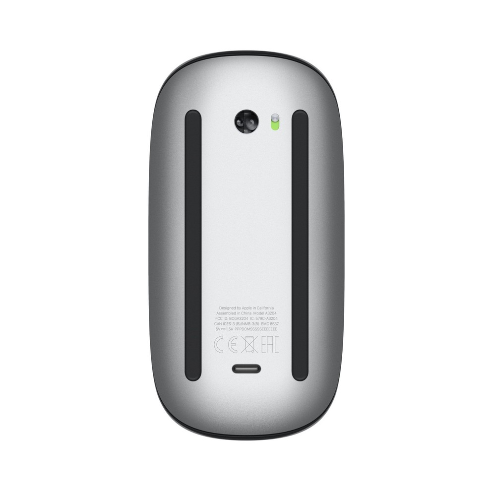 NEW Genuine Apple Magic Mouse - Black - USB-C Multi-Touch Surface