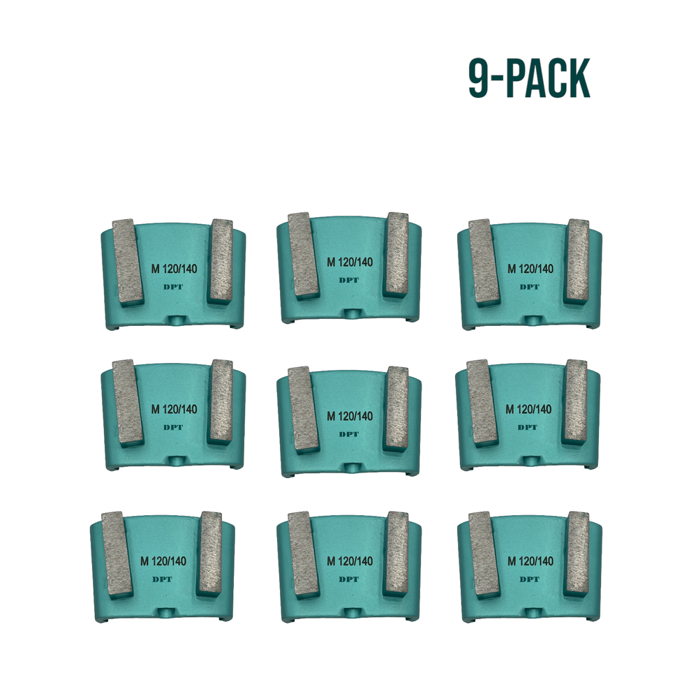 Grinder Tooling Quick Change for HTC Concrete Grinders Medium Bond 120 Grit