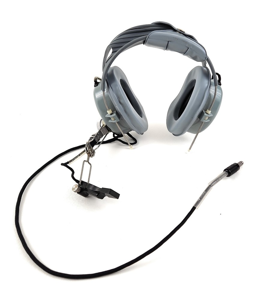 Vintage WWII Era Air Force Navy Pilot Crew Headset Headphone MX 3473/AIC