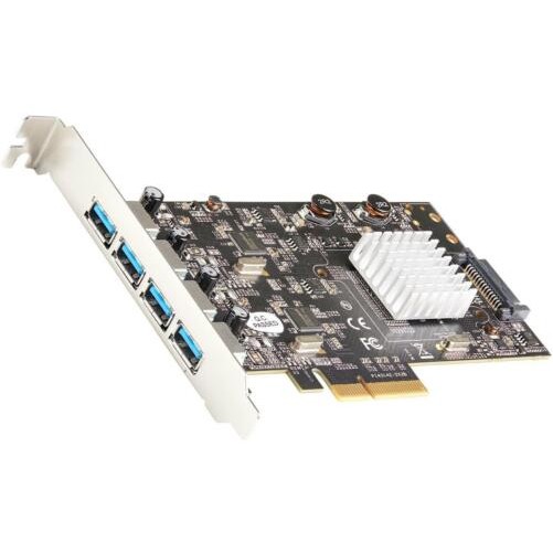 Startech PEXUSB3S42 4 PORT USB 3.0 PCI EXPRESS CARD USB PCIE ADAPTER CONTROLLER