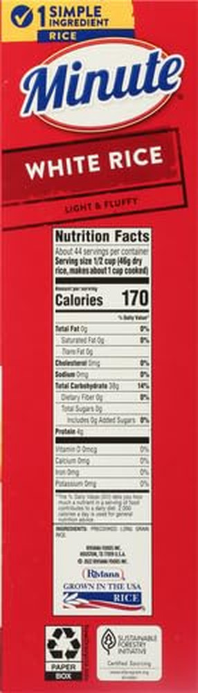 Instant White Rice 72 oz Box