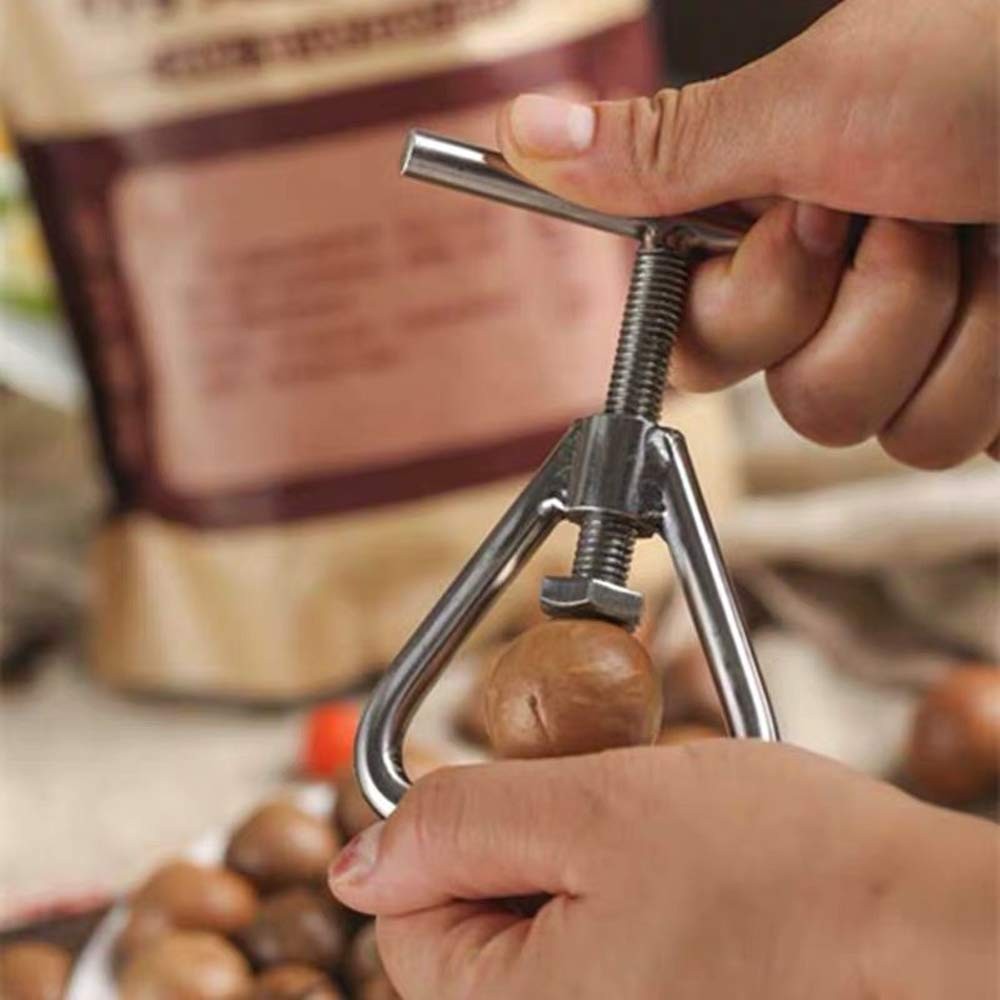 Heavy Duty Nutcracker Stainless Steel Walnut Pecan Tool