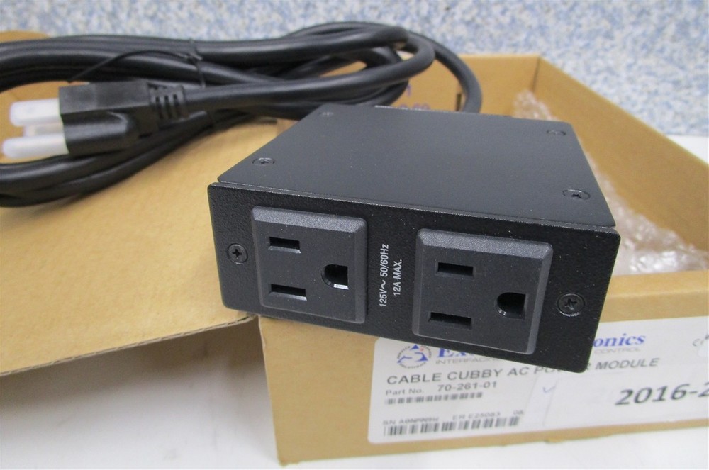 EXTRON ELECTRONICS 70-261-01 Cable Cubby AC Power Module NEW