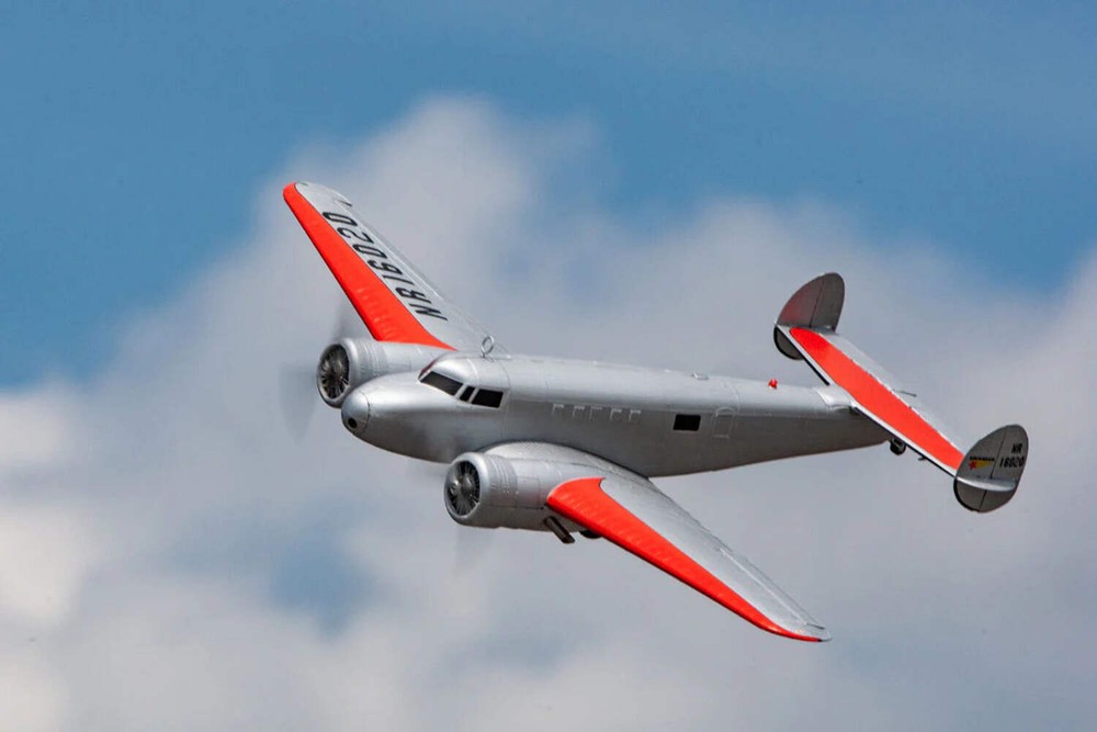 Rage RC A1402 Lockheed Electra Micro RFT Airplane (Requires Futaba Transmitter)