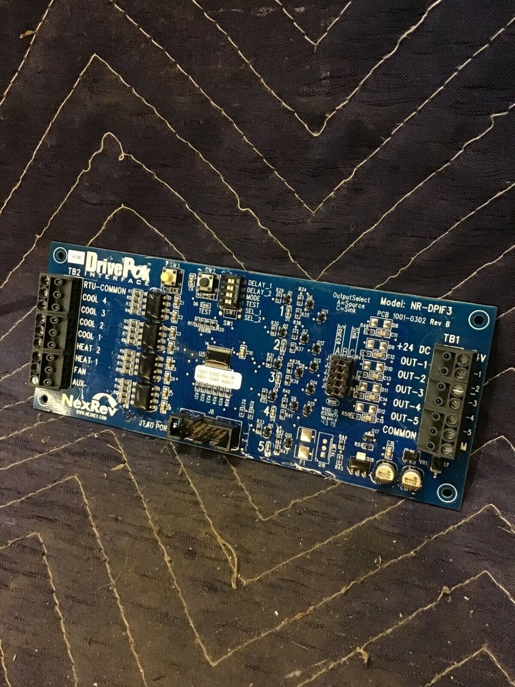 NexRev DrivePak Interface NR-DPIF3 Control Circuit Board - Used
