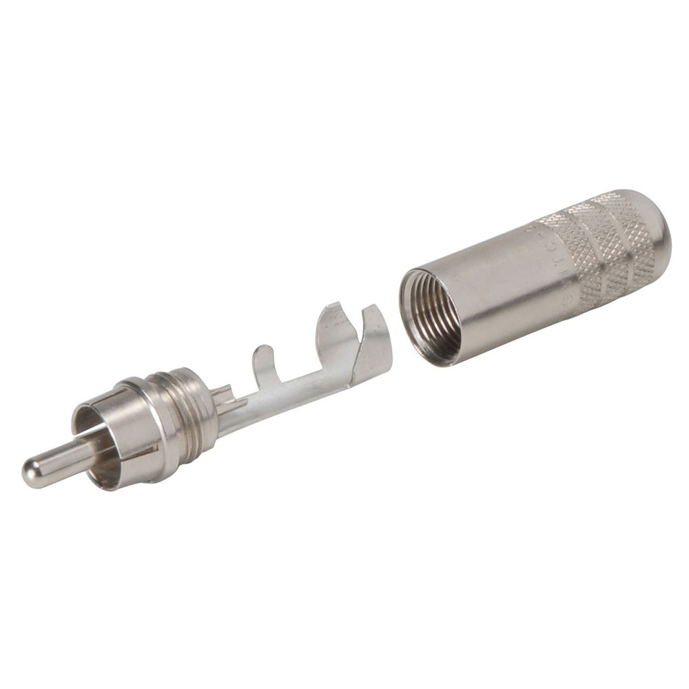 Switchcraft 3502A RCA Plug Nickel