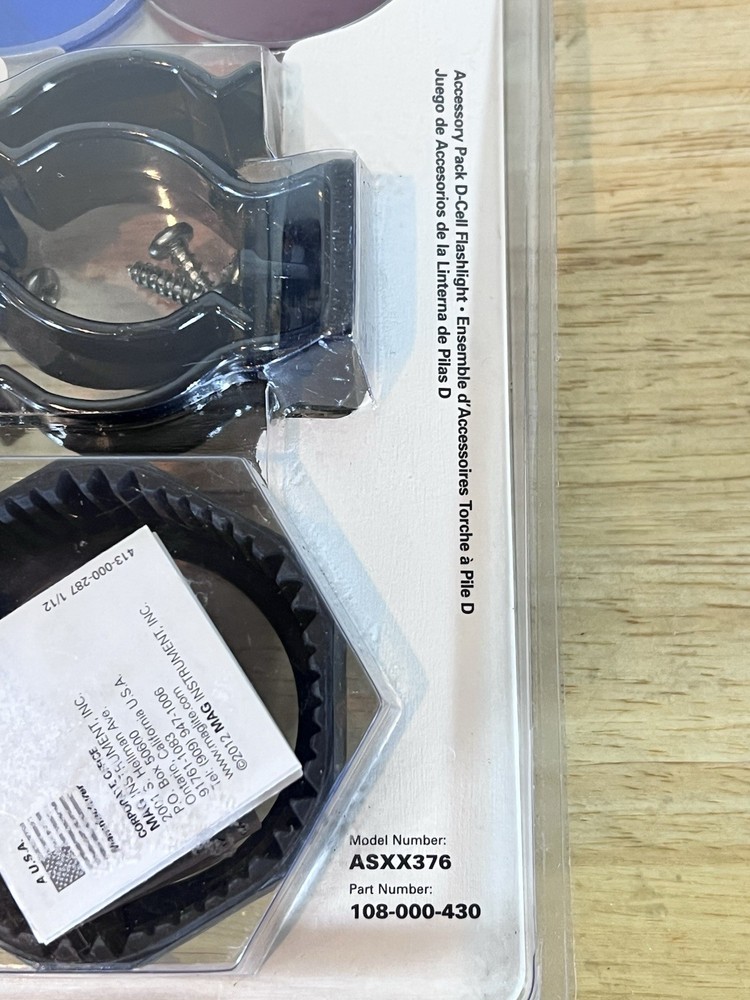 Maglite ASXX376 Flashlight Accesory Pack for D-Cell Flashlights
