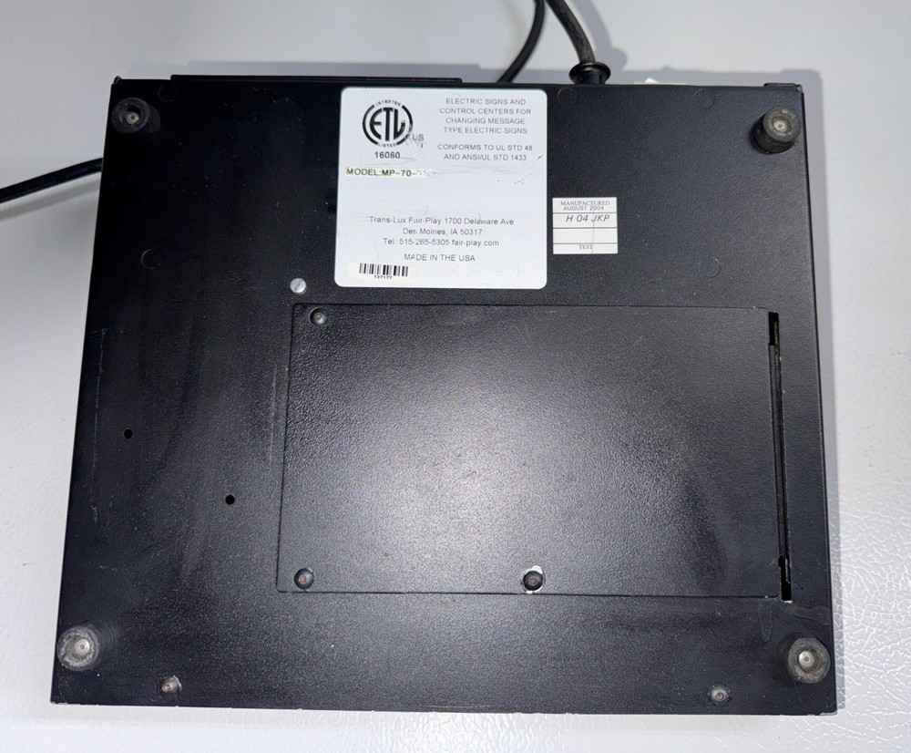 Fair-Play Translux MP70 MP-70 Wired Scoreboard Controller