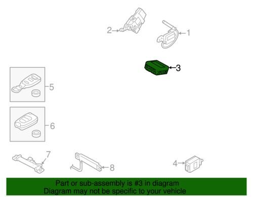 Genuine Kia Control Module 95480 2K500