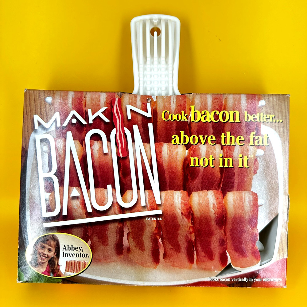 Vintage 1996 Mak'n Bacon Maker Cooker