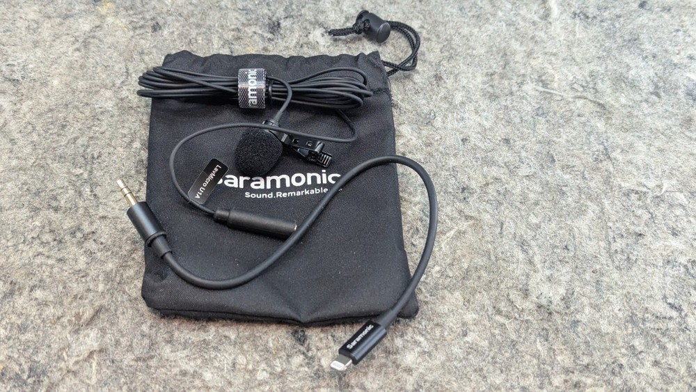 🔥New/Open Box🔥 Saramonic Lavalier Microphone for Apple Lightning Connection