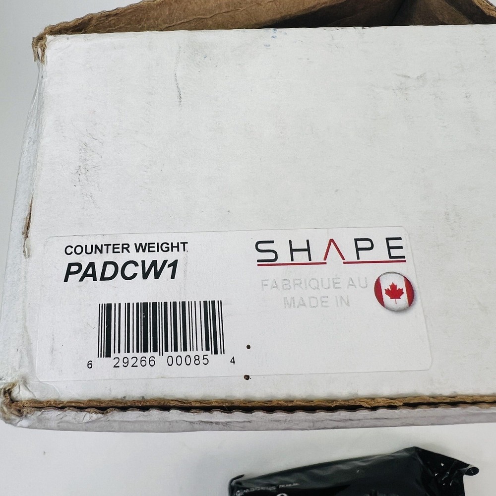 SHAPE PADCW1 Counter Weight Black