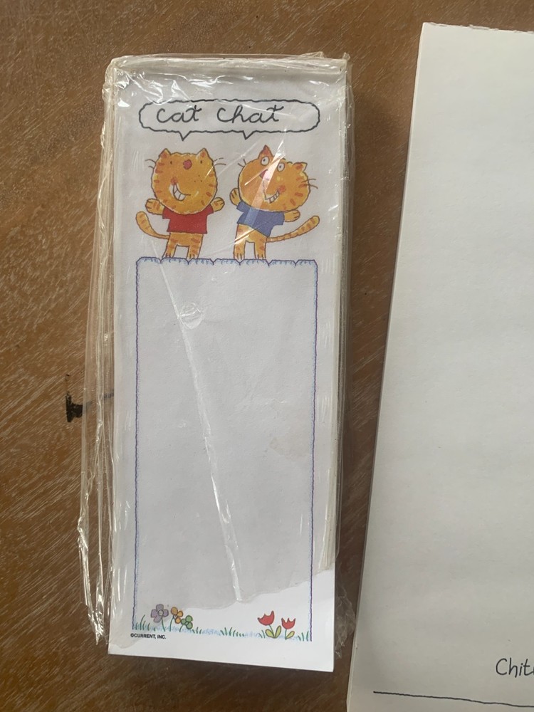 Current / Bill Eagan Chit Chat / Cat Chat Memo Pads