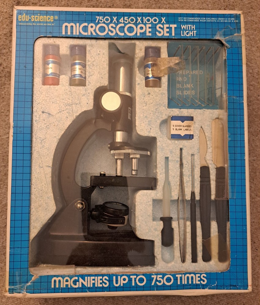 Edu-Science Microscope Set with Light