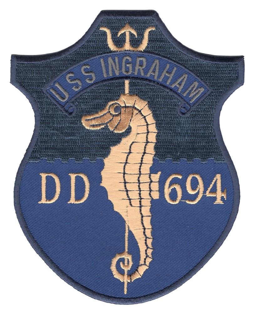 DD-694 USS Ingraham Patch