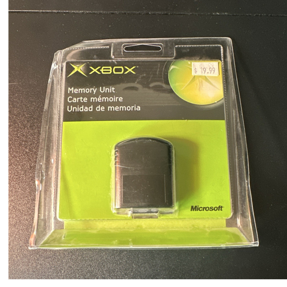 Microsoft Xbox Memory Unit Black X08-25318 For Xbox Console Controller