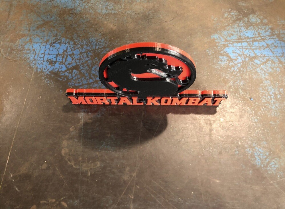 Mortal Kombat Logo/ Shelf Display