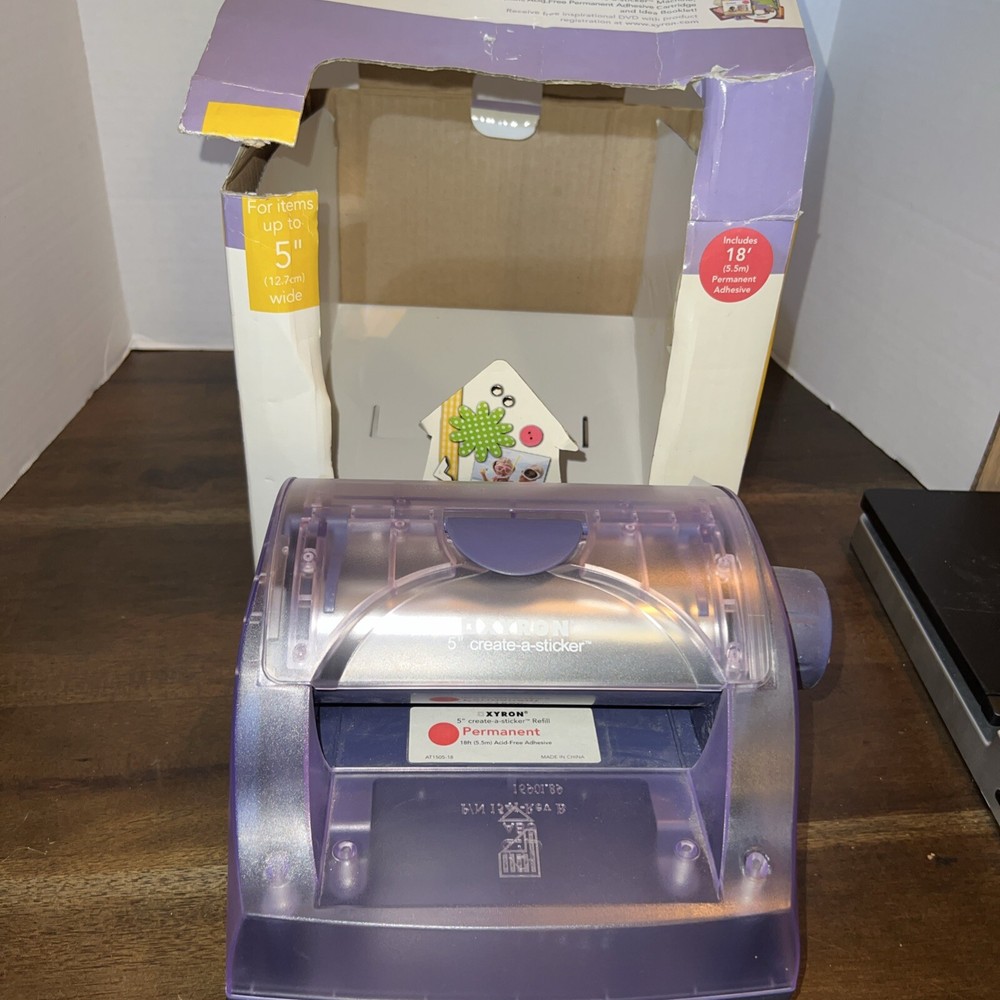 XYRON  5” Create-a-Sticker Sticker Maker Machine Model 500