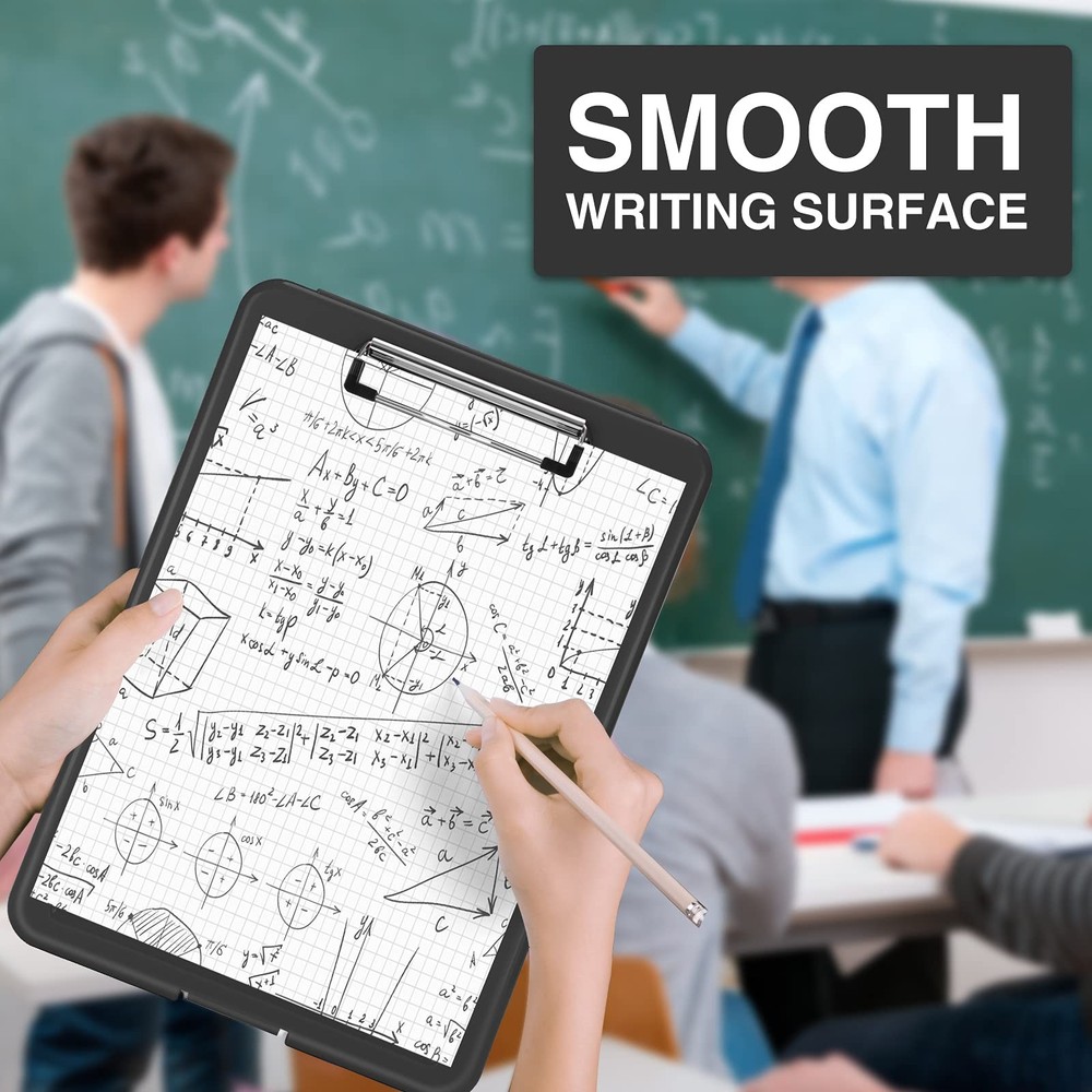Clipboard with Storage Plastic Folding Clipboard Organizer