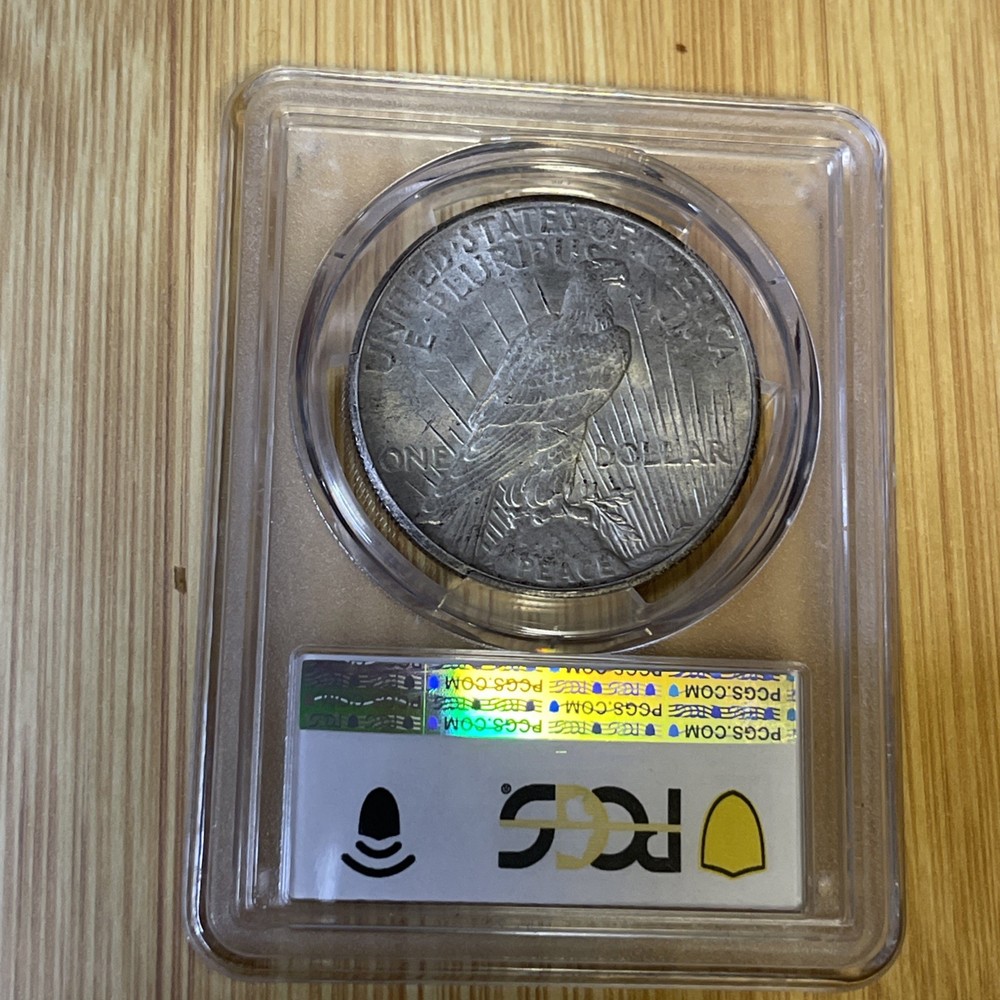 1927 PCGS MS-62 Peace Silver Dollar