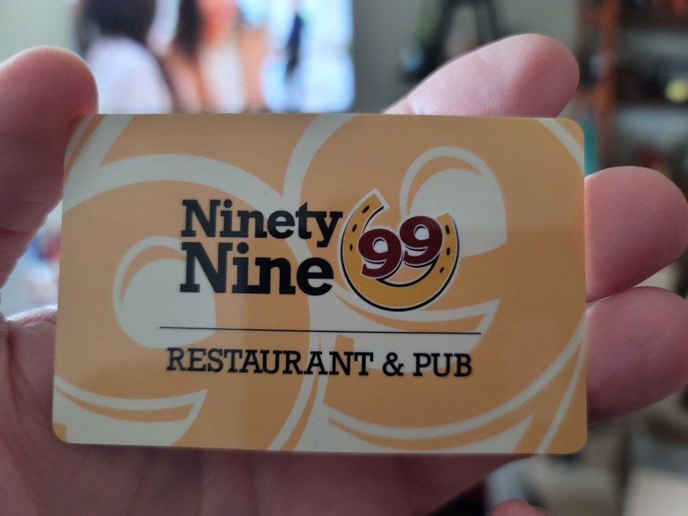 Ninety Nine Restaurant & Pub $25 Gift Card