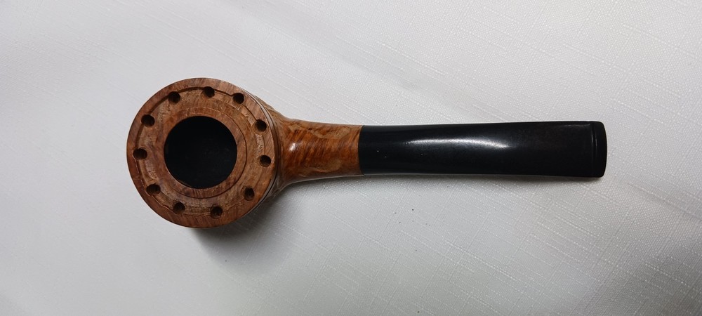 New The Doodler Medium Pot Briar Pipe Rough Surface