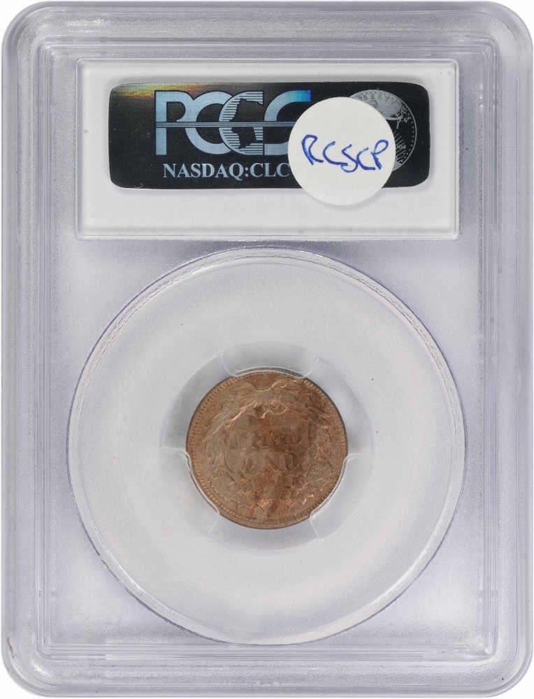 1857 Flying Eagle Cent MS63 PCGS