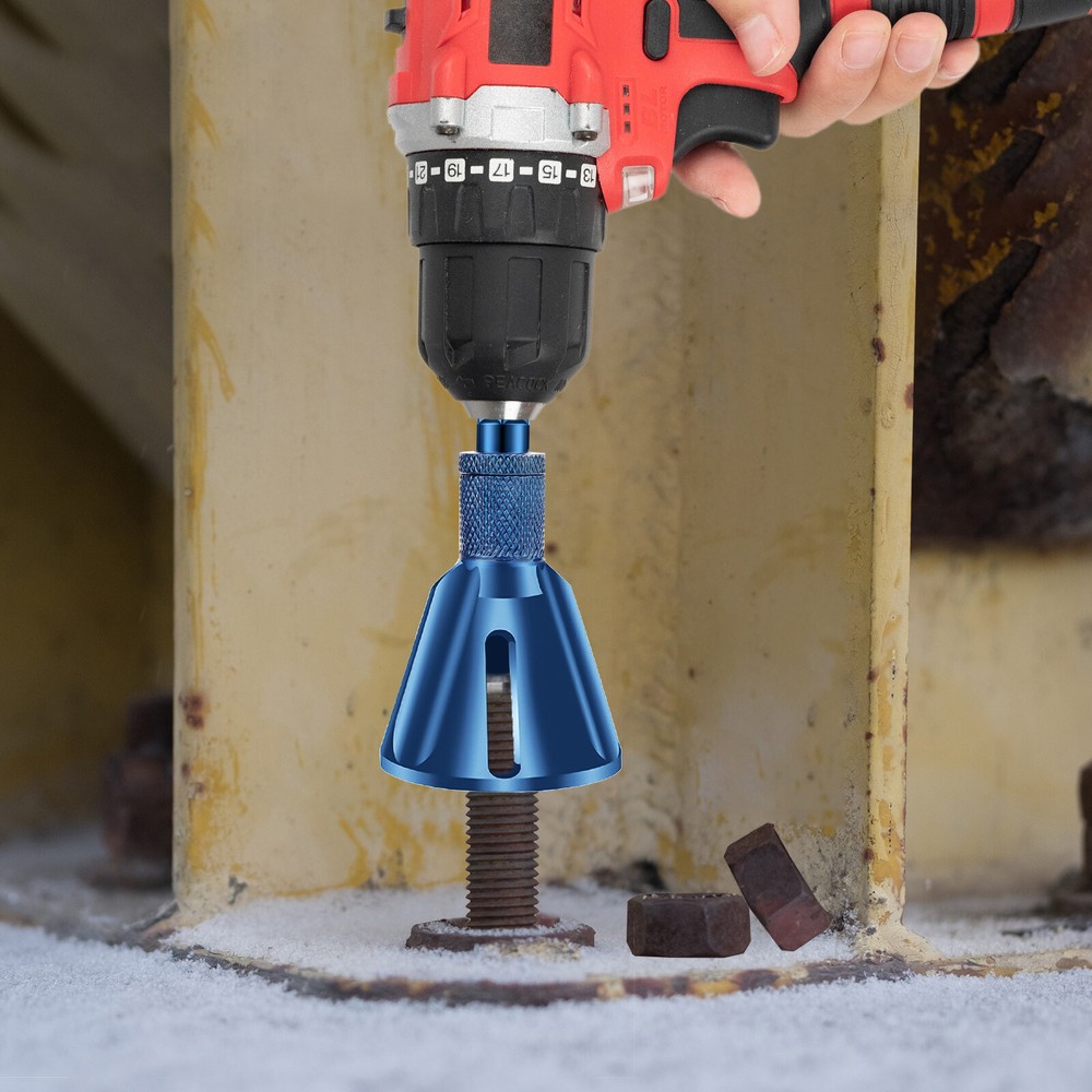 2PCS Deburring External Chamfer Tool Removing Burr Quick Release 1/4'' Hex Shank