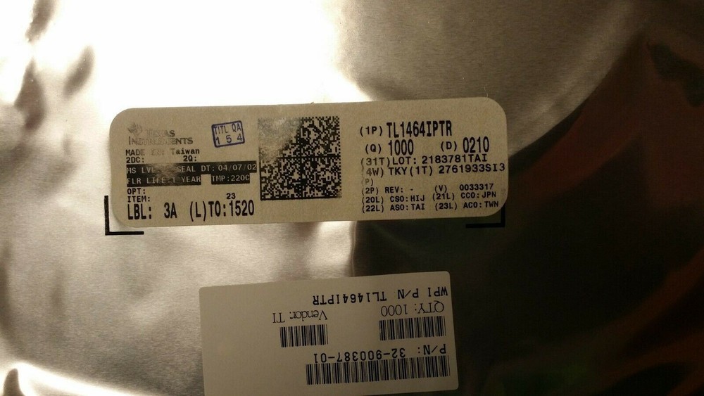 (2 PCS) TL1464IPTR TI, IC REG CTRLR 48LQFP