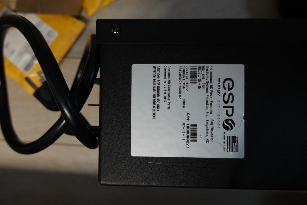 AMETEK ESP SAG ELIMINATOR. Power Protector