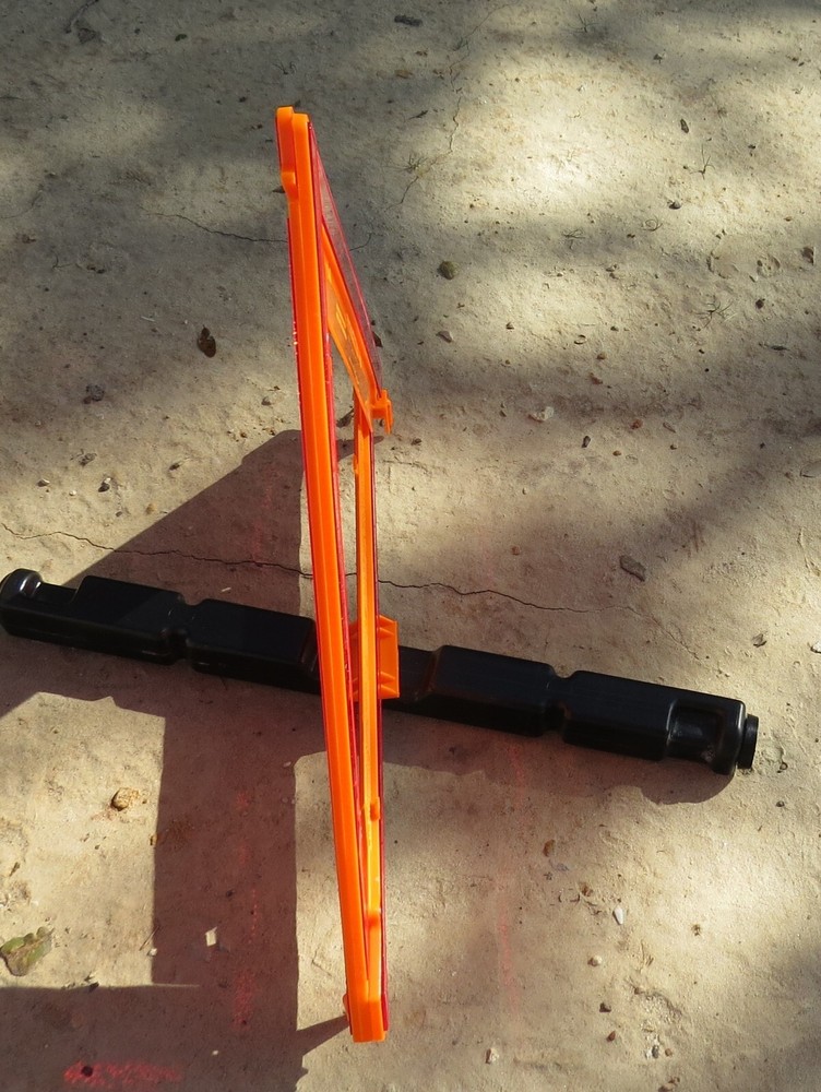 Sate-Lite Emergency Warning Triangle DOT Approved Reflective Safety Roadside Kit