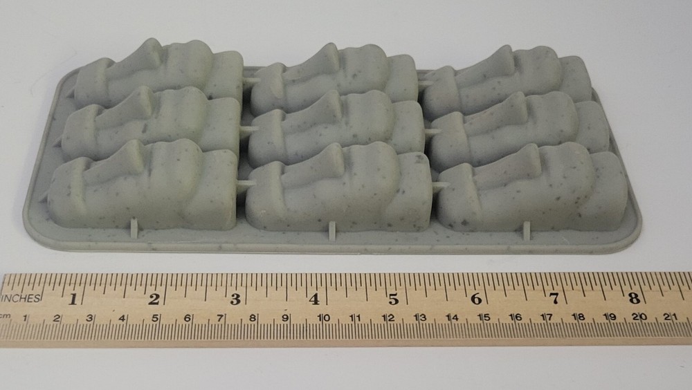Tiki Mold Head Silicone Ice Cube Tray Chocolate Mold