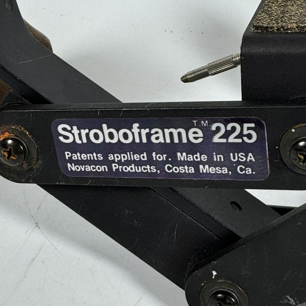 Stroboframe 225 Strobe Flash Bracket For Camera Wooden Grip
