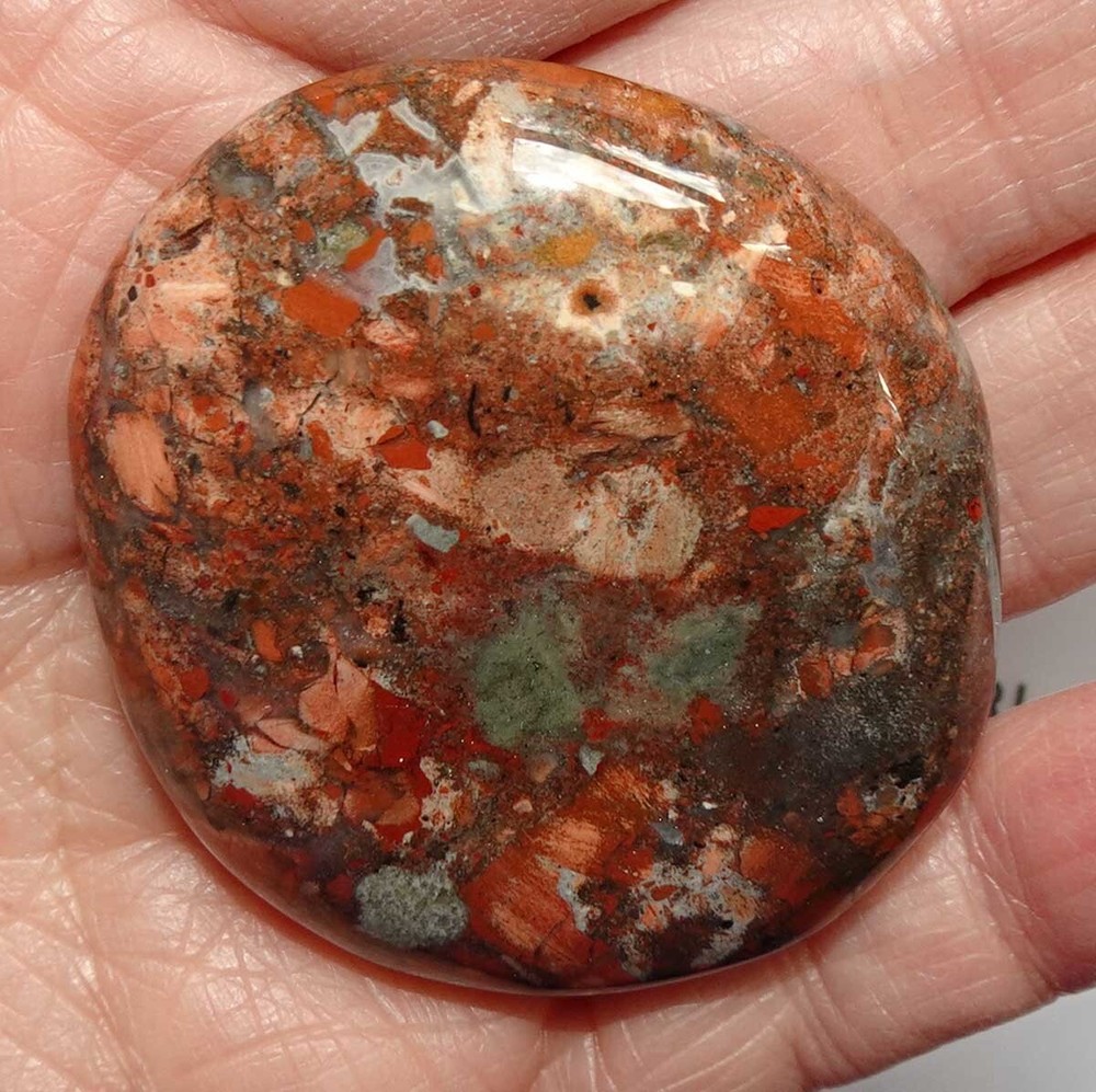 Red Jasper Worry Stone sc681c