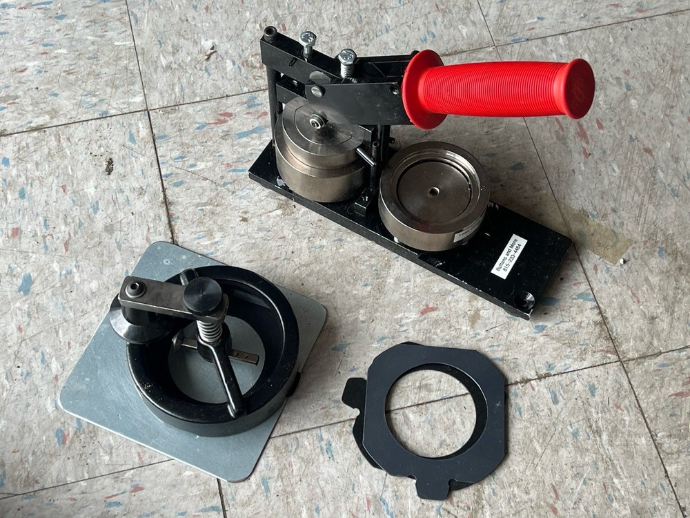 Model 225 Button Machine Pinback Hand Press