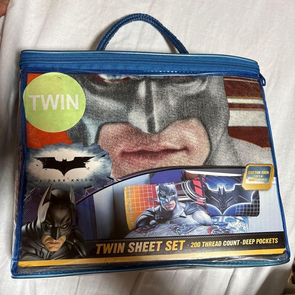 Batman twin sheet set 200 thread count