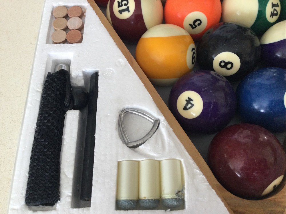 Deluxe Billiard Starter Set. EastPoint.
