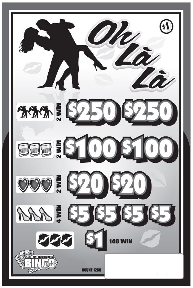 NEW pull tickets OH LA LA - Instant Tabs