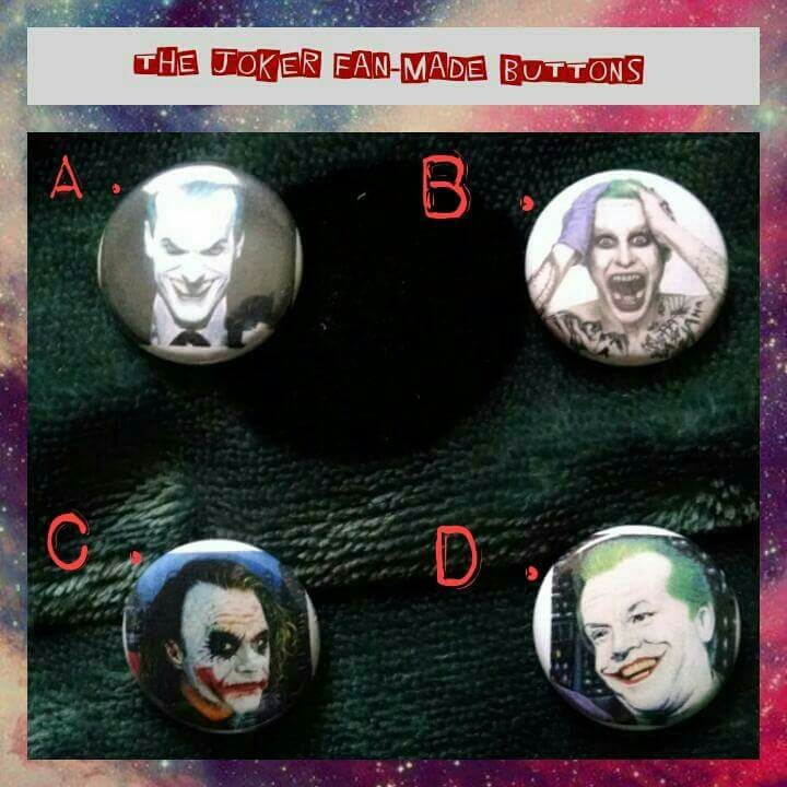 The Joker Buttons