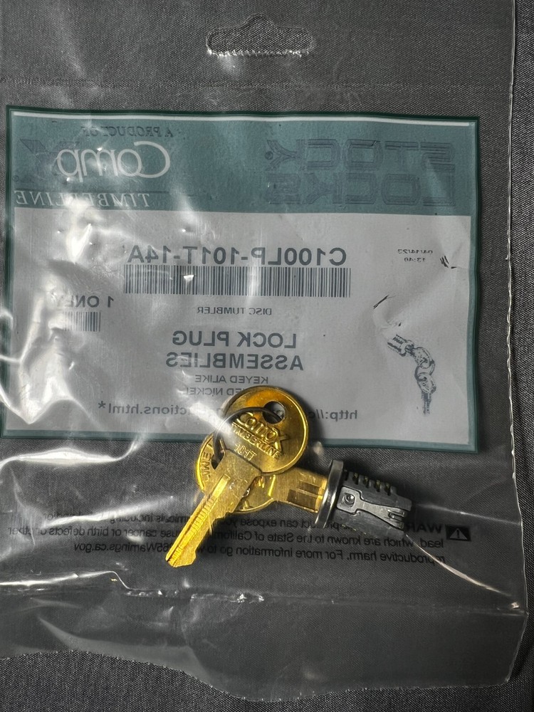 Comp X Lock Plug Assemblies C100LP-101T-14A