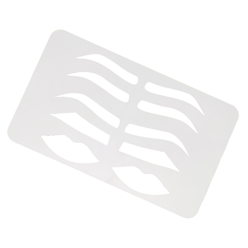 Eyebrow Lip Stencil Beginner Reusable Makeup Eyebrow Lip Template Microblading