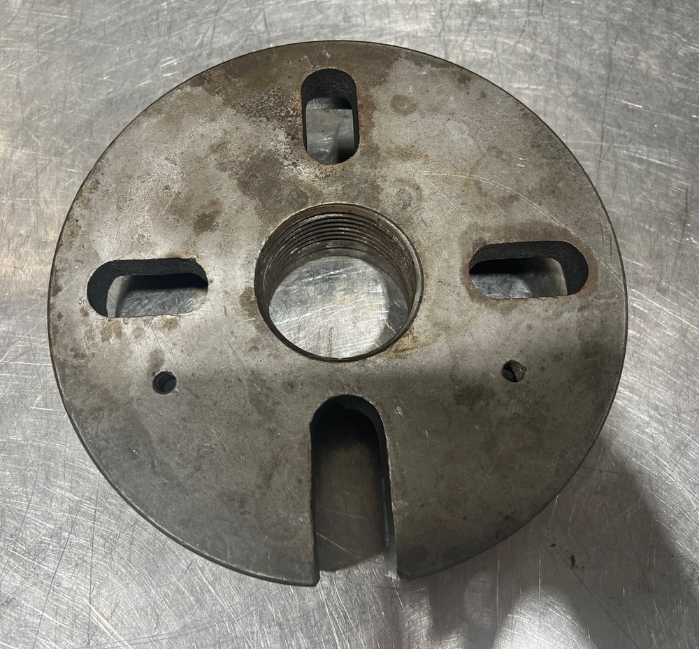 Vintage 9” Spindle Mount Lathe Faceplate. Item ID 2