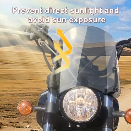 Windshield Windscreen Bracket Compatible with Scout Sixty 2016-2021, Grey