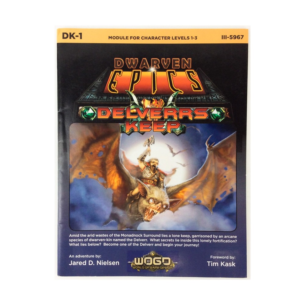 Illusionist RPGs Delverr's Keep NM