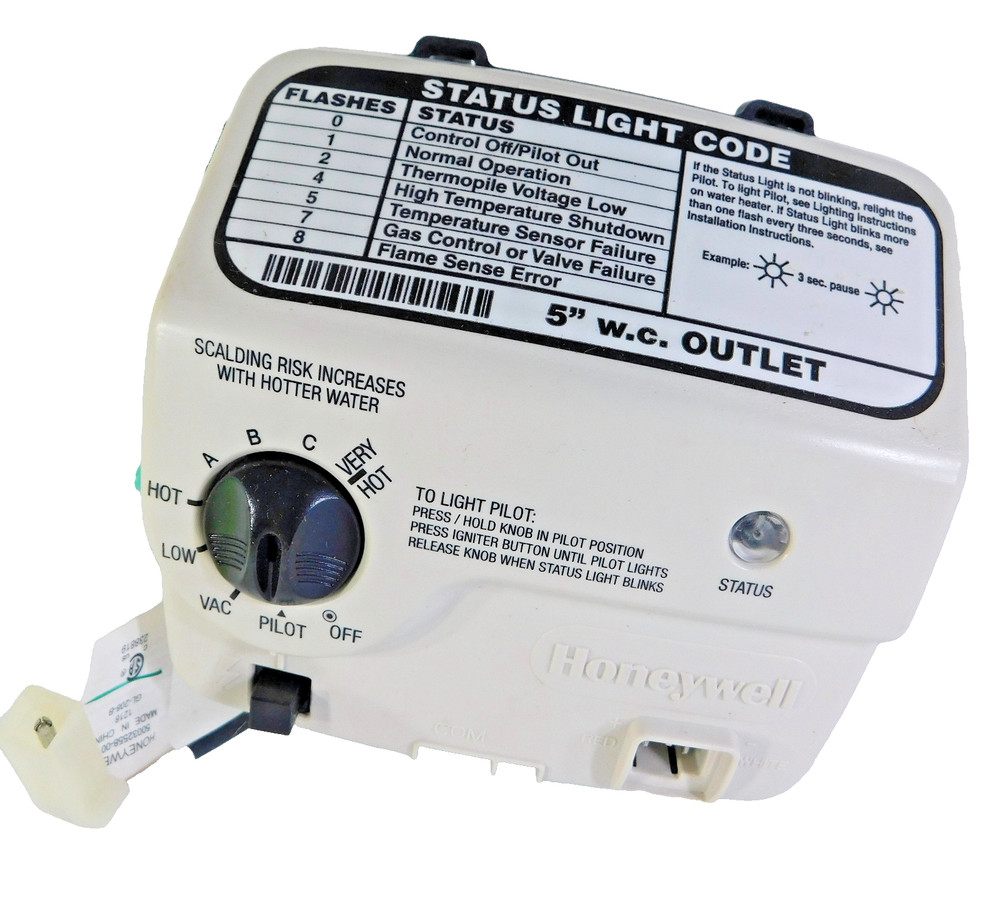 Honeywell WV8840B1110 Natural Gas Control Valve 100112336