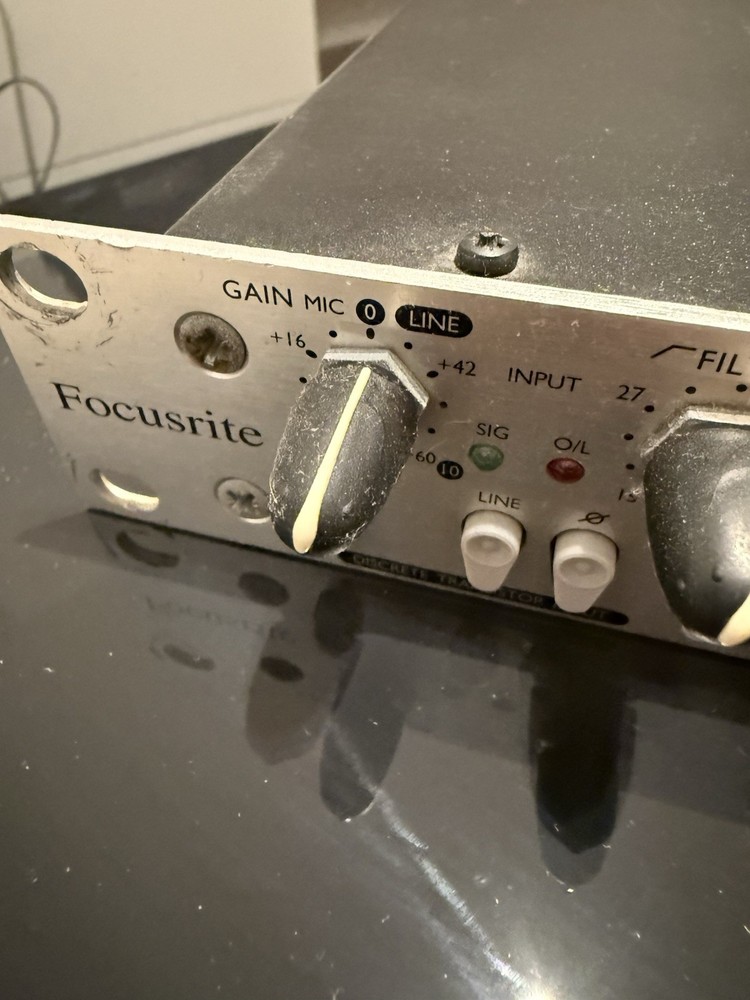 Focusrite Voice Master Pro Mic Preamp Compressor Audio Interface