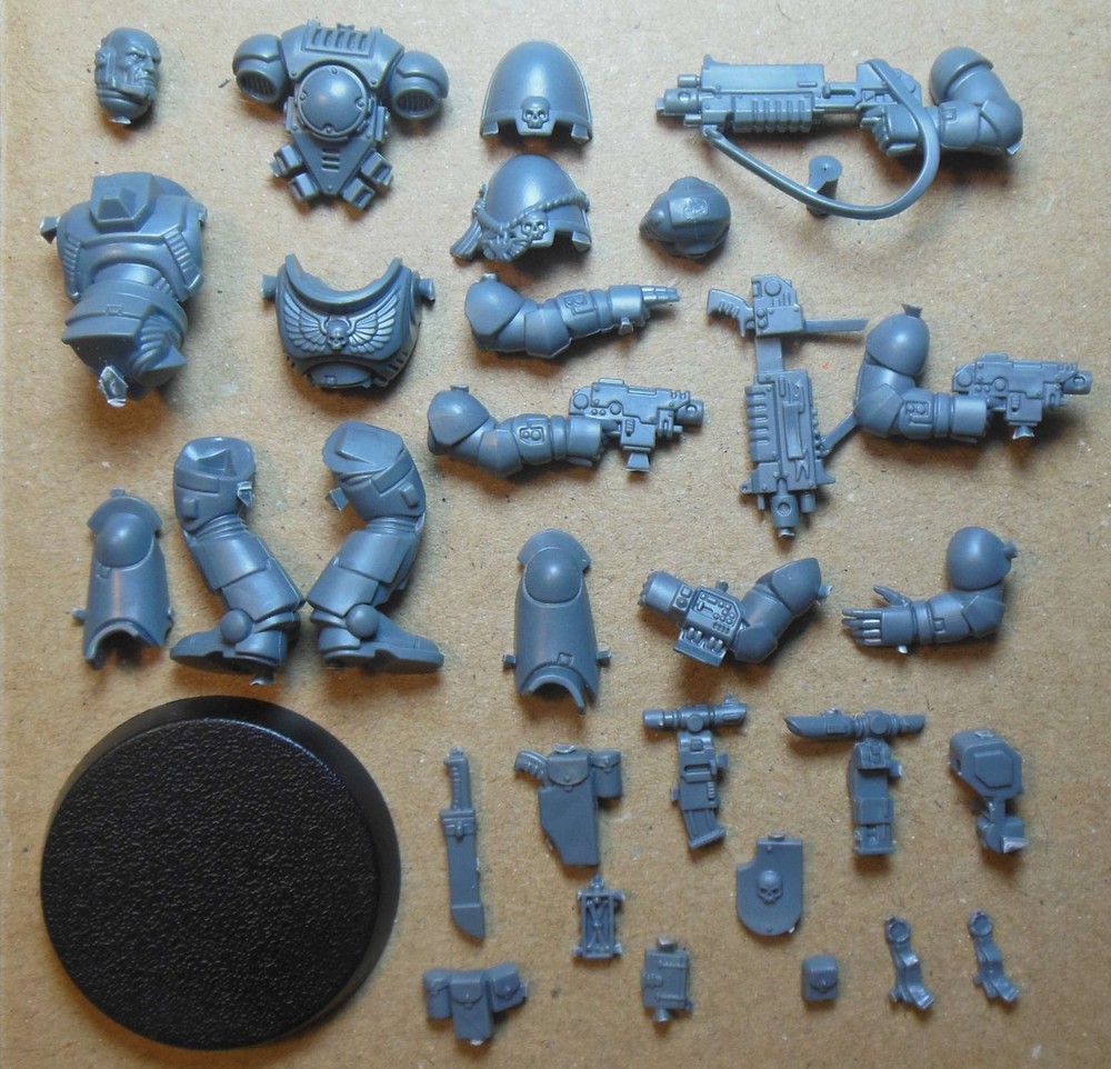 Primaris Intercessors - Sergeant w/ Multiple Weapon Options (b) Bits Bitz 40K