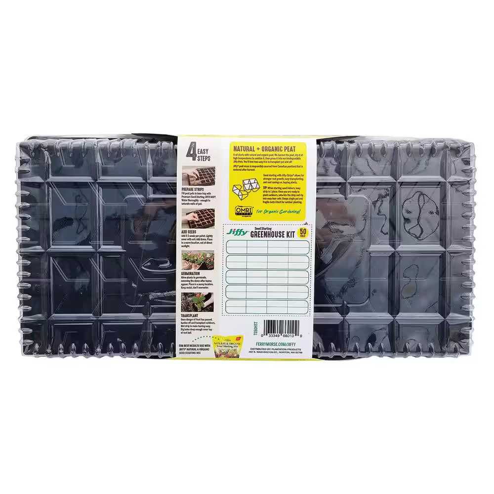 Peat Strips N' Greenhouse Seed Starter Kit