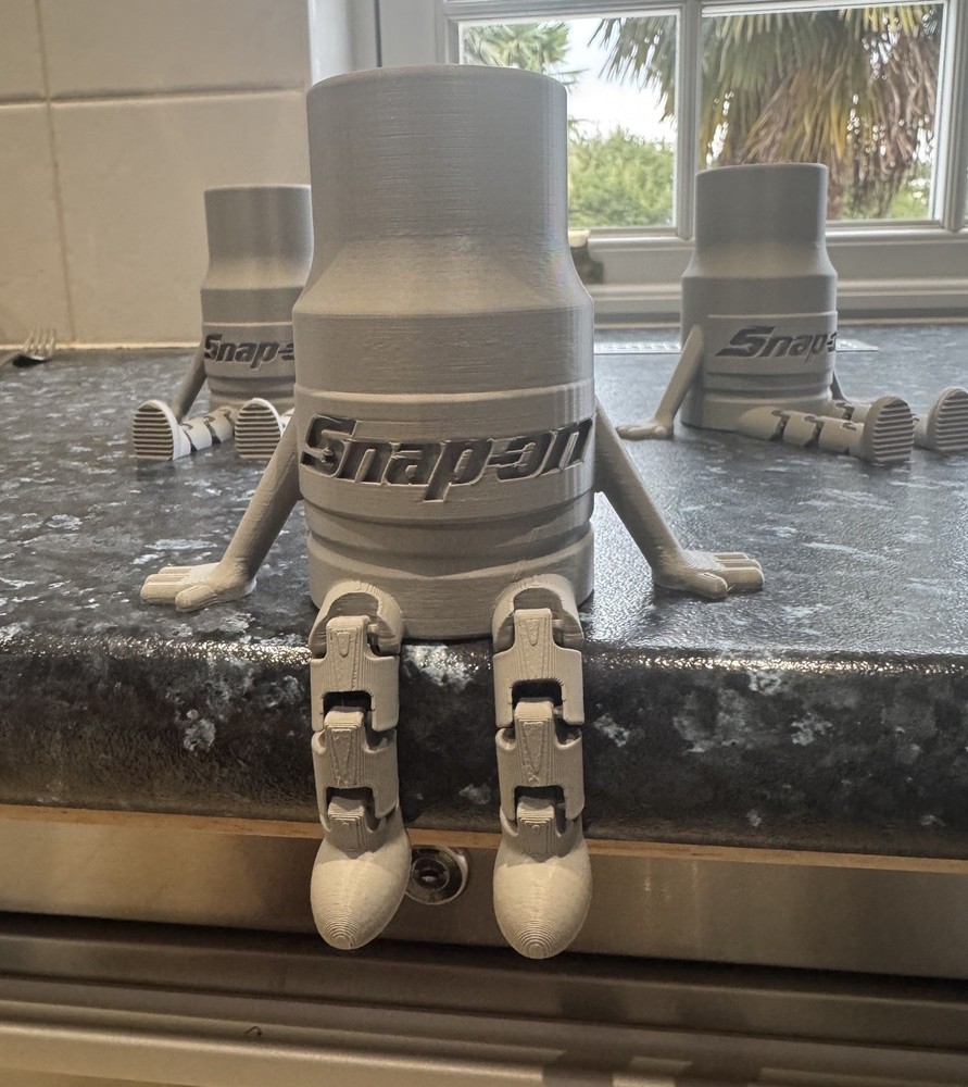 Snap On Toy Toolbox Socket Buddy In Grey