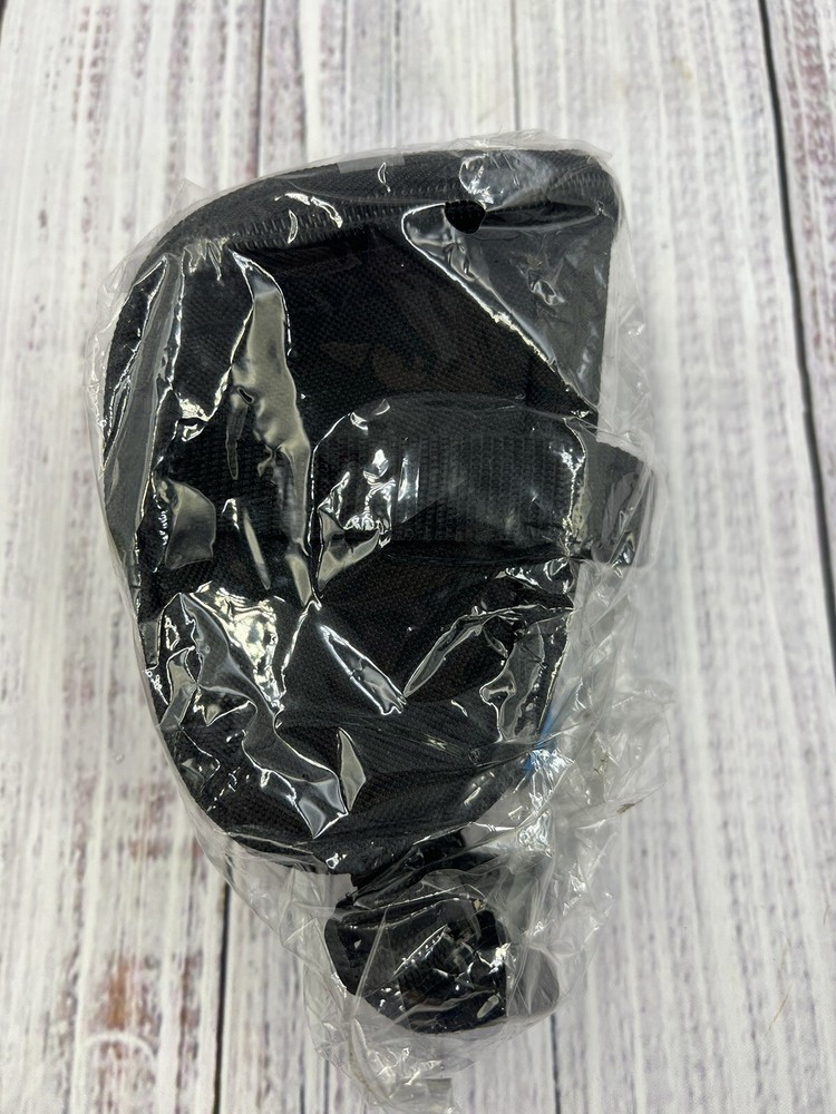 Bicycle saddle bag size S mounting base reflection strip black